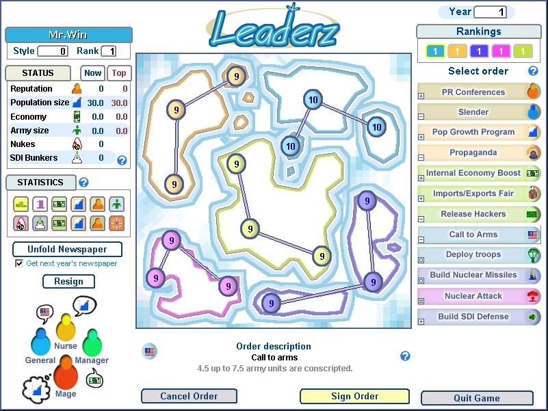 Leaderz, A Fun Ro-Sham-Bo Strategy Game