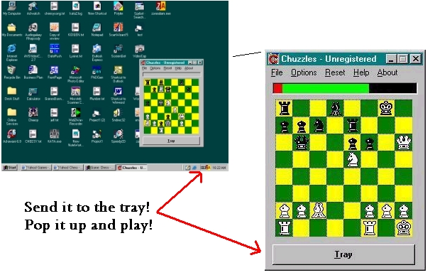 Chuzzles Chess Puzzles Popup For Your Desktop
