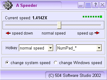A Speeder 2003.11Tools and Editors by 504 software studio - Software Free Download