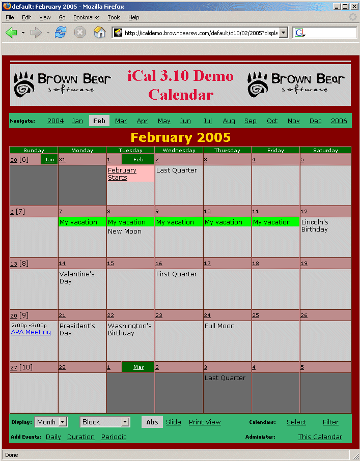 iCal 3.7 by Mike Gardner- Software Download