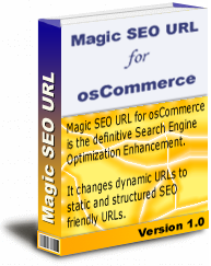 Magic SEO URL for osCommerce