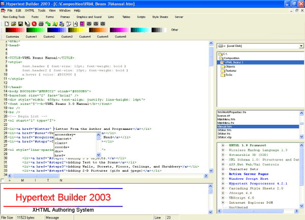 Hypertext Builder