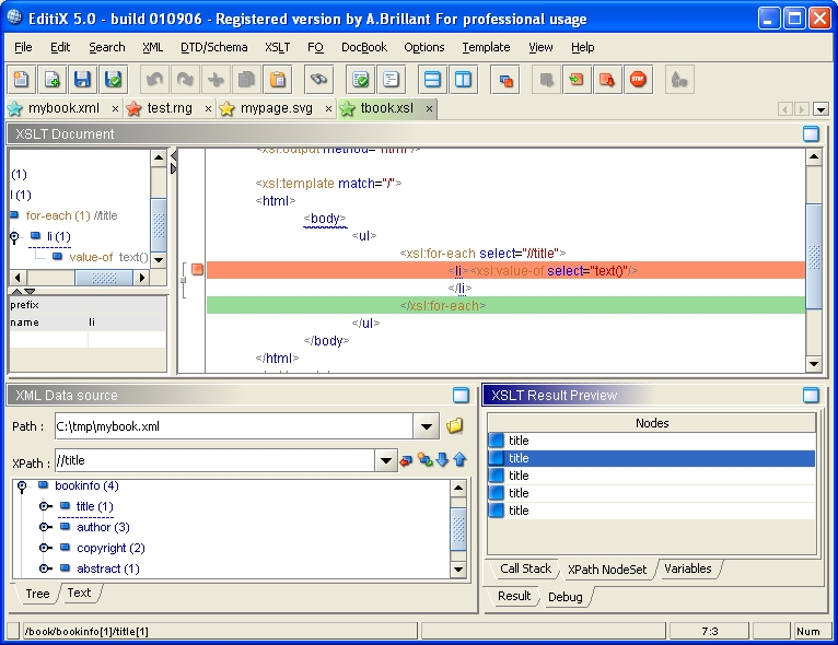 EditiX (for Linux/Unix)