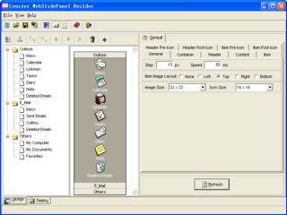 Courser Web Slide Panel Builder 1.0 by Courser Software- Software Download