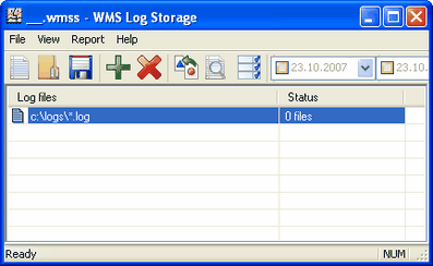 WMS Log Storage