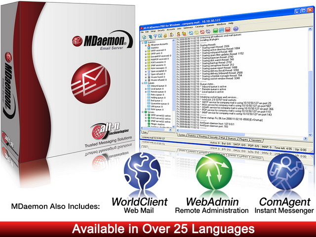 MDaemon Email Server for Windows Web Author Servers - Free 