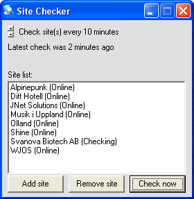 Site Checker 1.0 by JNet Solutions- Software Download