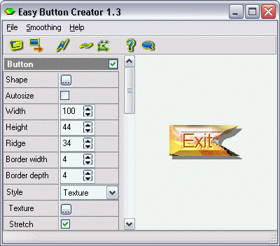 Easy Button Creator 1.1 by Image Tools Group- Software Download