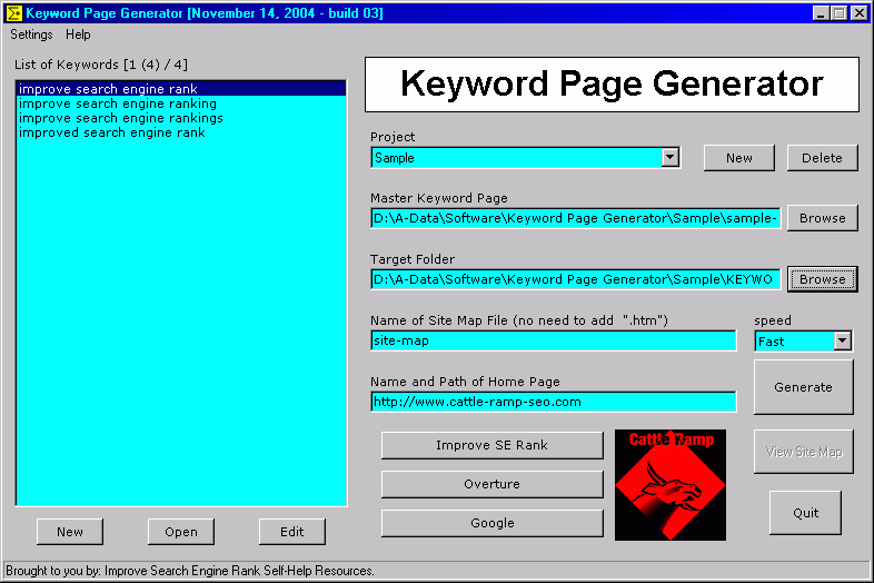 free keyword generator softwares  Free download  FreeWares