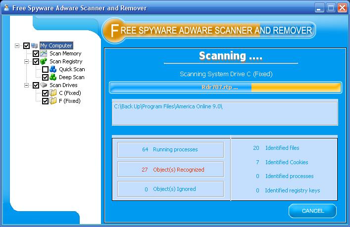 Free Spyware Adware Scanner and Remover