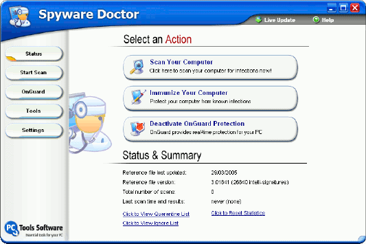 pc spyware doctor