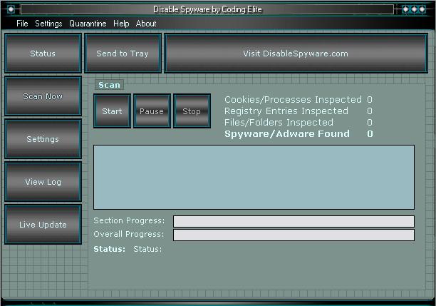Disable Spyware 2007