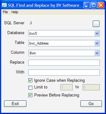 SQL Find and Replace