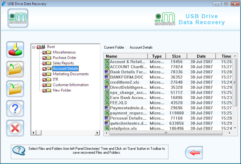 001Micron USB Drive Files Recovery