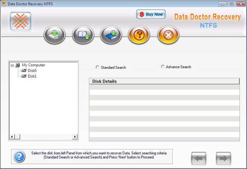 FDR NTFS DATA RECOVERY TOOL