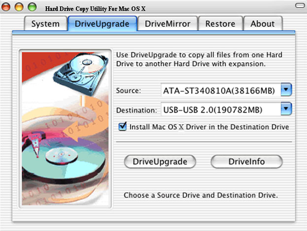 Mac Hard Drive Copy Wizard