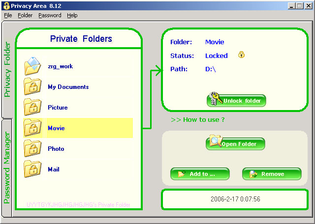2in1 Privacy Folder and Password Manager