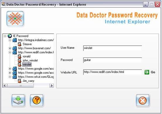 IE Password Recovery Utility 2.0.1.5