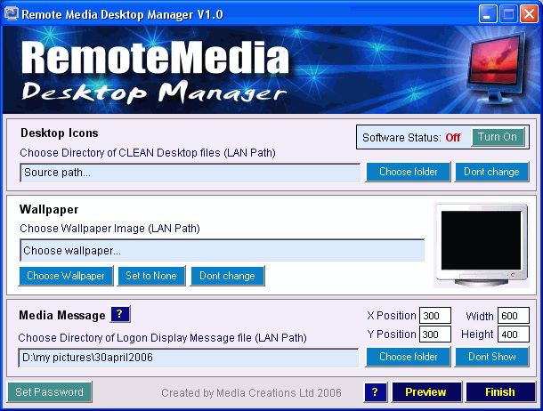 Remote Media Desktop Manager