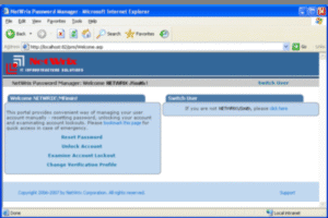 Selfservice Password Reset Manager 3.1.018