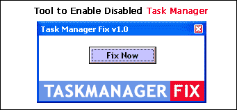 Task Manager Fix 1.0