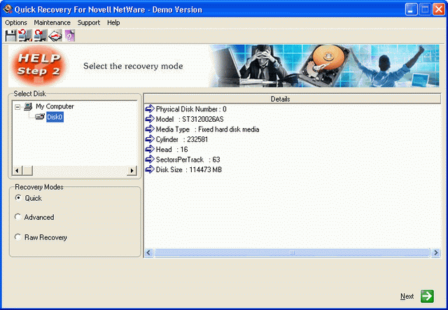 Unistal Novell Data Recovery Software