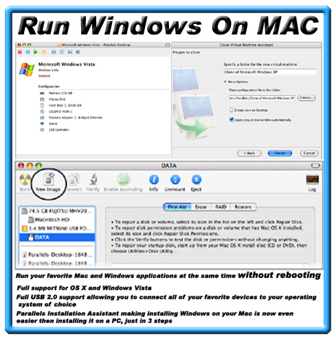 RUN WINDOWS ON INTEL MAC