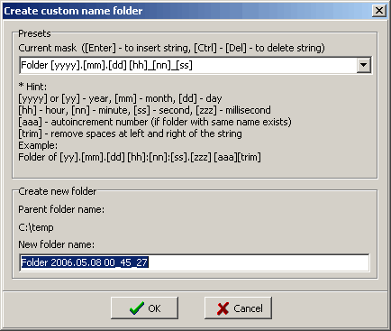 Custom Folder