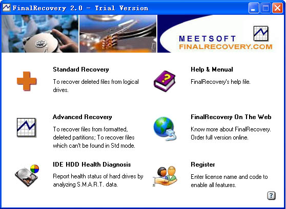 FinalRecovery File Undelete Software
