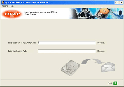 Quick Recovery for Outlook Express
