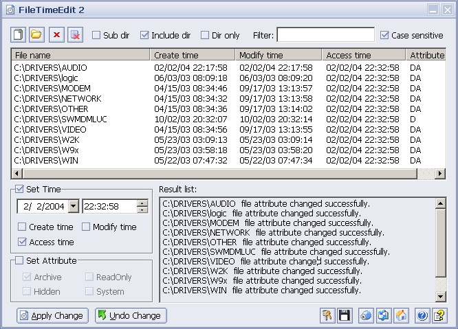 FileTimeEdit 2