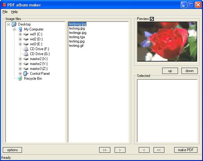 PDF album maker 1.37 by PDF Generator- Software Download