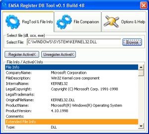 Emsa Register Dll Tool