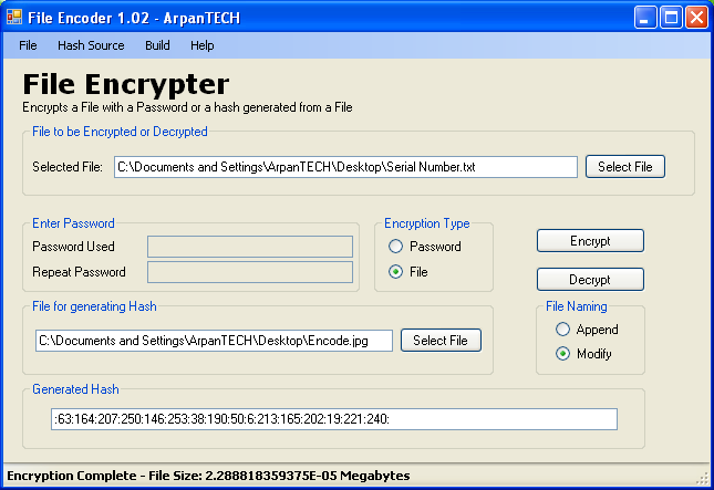 File Encrypter 1.02.005