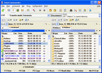 Windows Commander 5.00 by C. Ghisler & Co.- Software Download