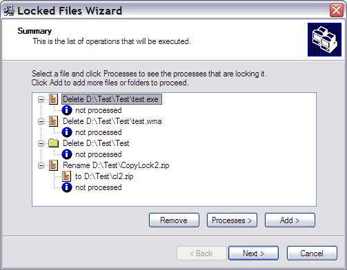 Locked Files Wizard