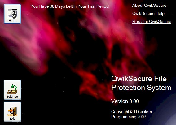 QwikSecure File Protection System 3.01