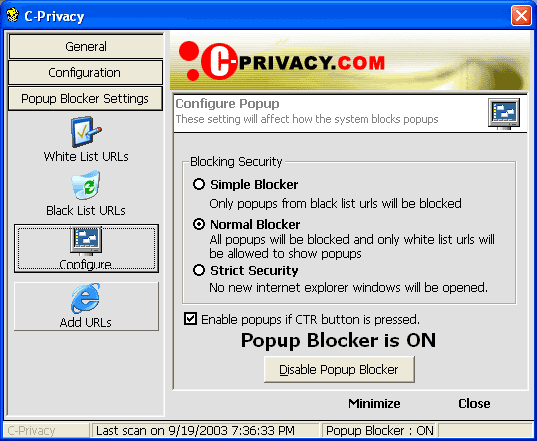 CPrivacy