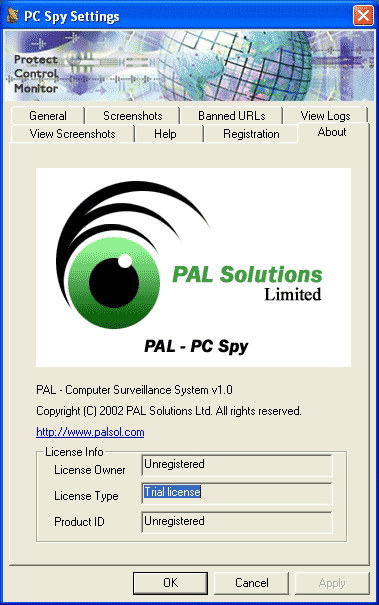 PAL PC Spyware Software