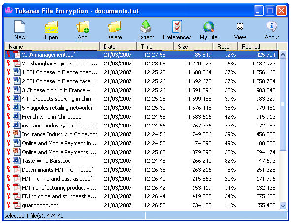 Tukanas File Encryption