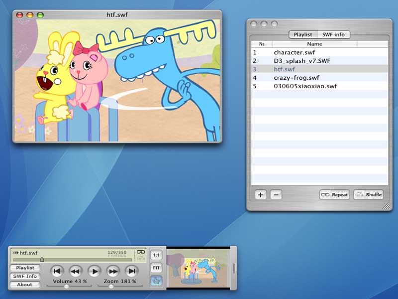 SWF Movie Player for Mac 1.1