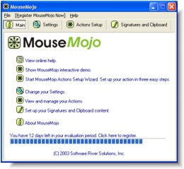 MouseMojo 1.3.0 by Software River Solutions, Inc- Software Download