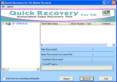 CD Data Recovery Software by Unistal 1.0