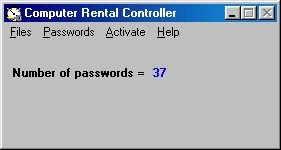 Computer Rental Controller