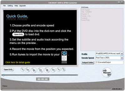 Cucusoft DVD to iPod Converter Pro 3.5