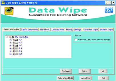 Data Wipe Software