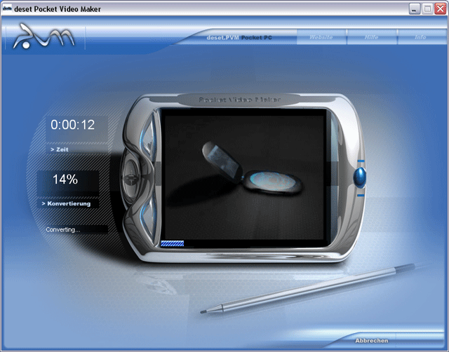 deset Pocket Video Maker PDA Version 1.5