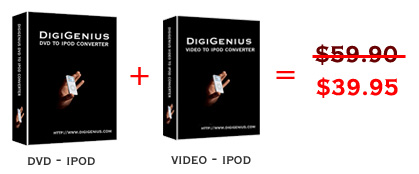 Digigenius DVD to iPod Converter + Video 3.6.6