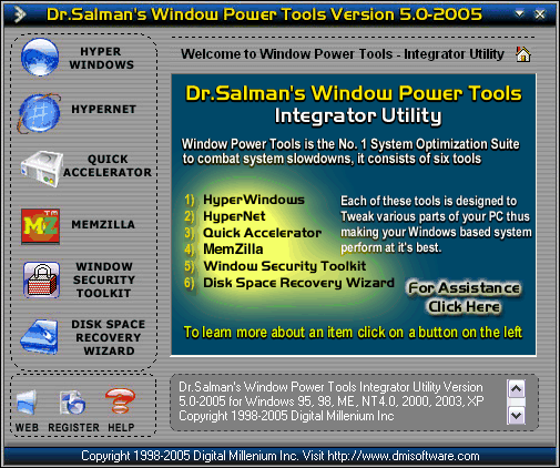 Dr.Salman s Window Power Tools 5.02005R1