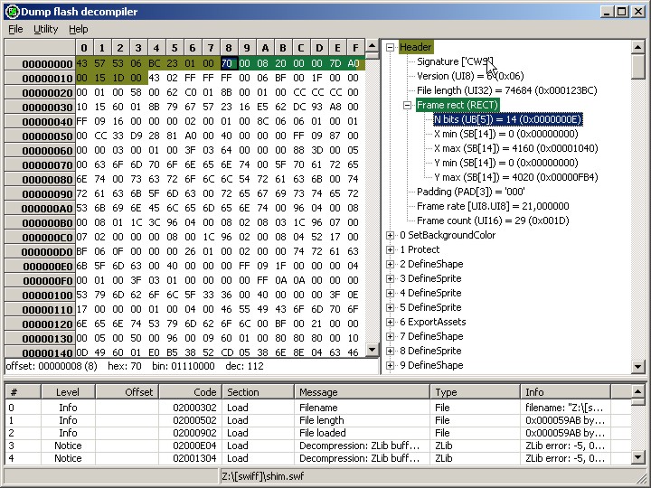 Flash Decompiler Eltima SWF to FLA Converter